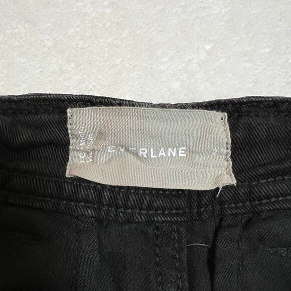 Everlane The Chino in Buttersoft Size 2 High Rise Hipster Classic Neutral Casual - Picture 4 of 7